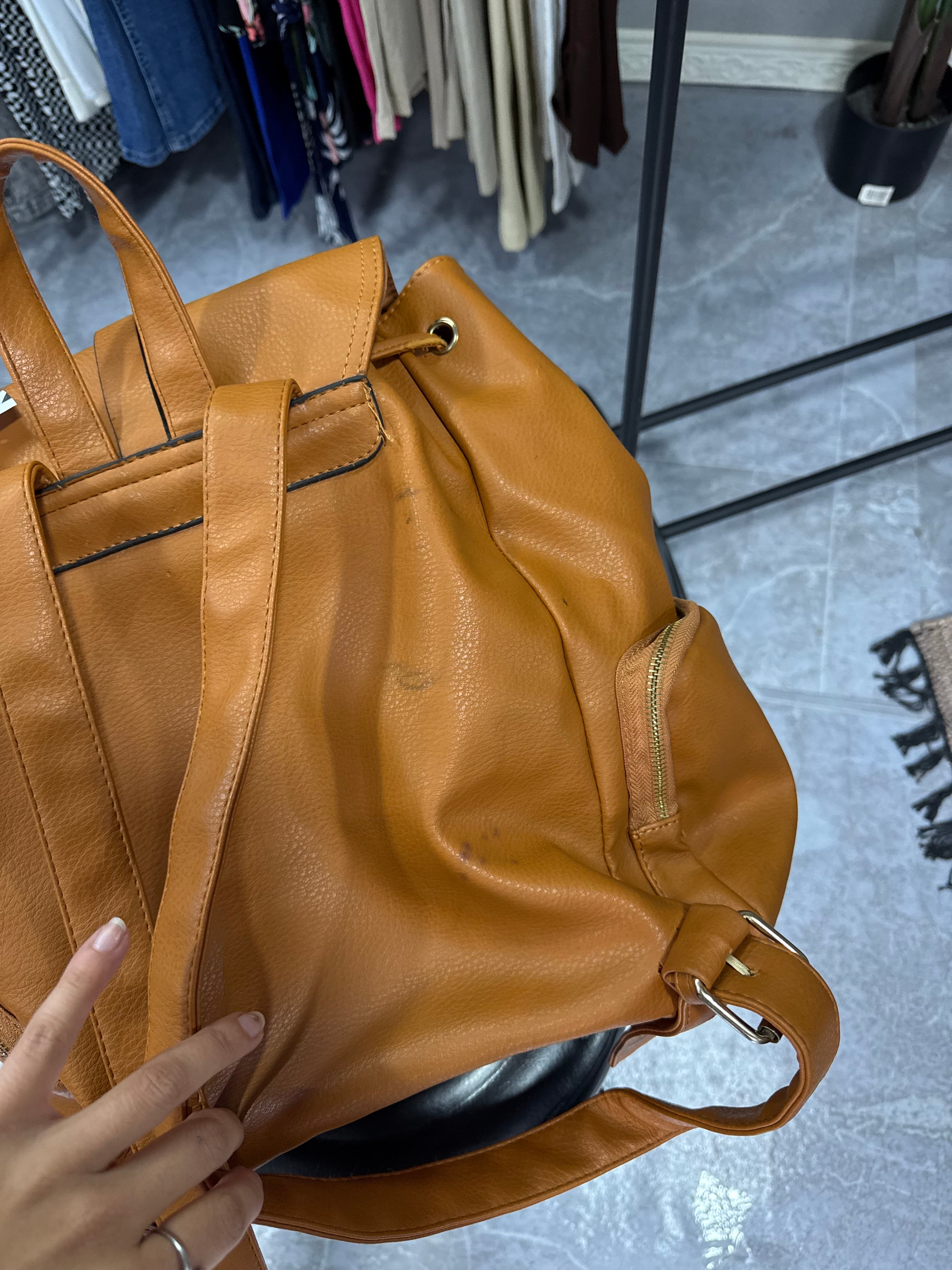 Mochila marrón grande Daniel Cassin