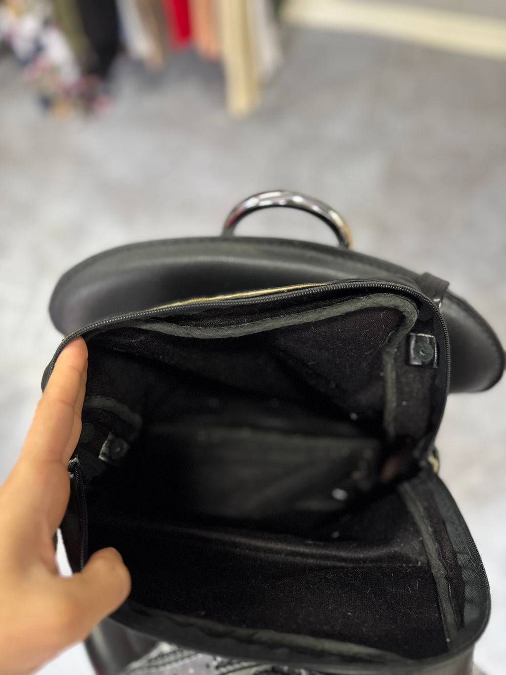 Cartera bandolera negra