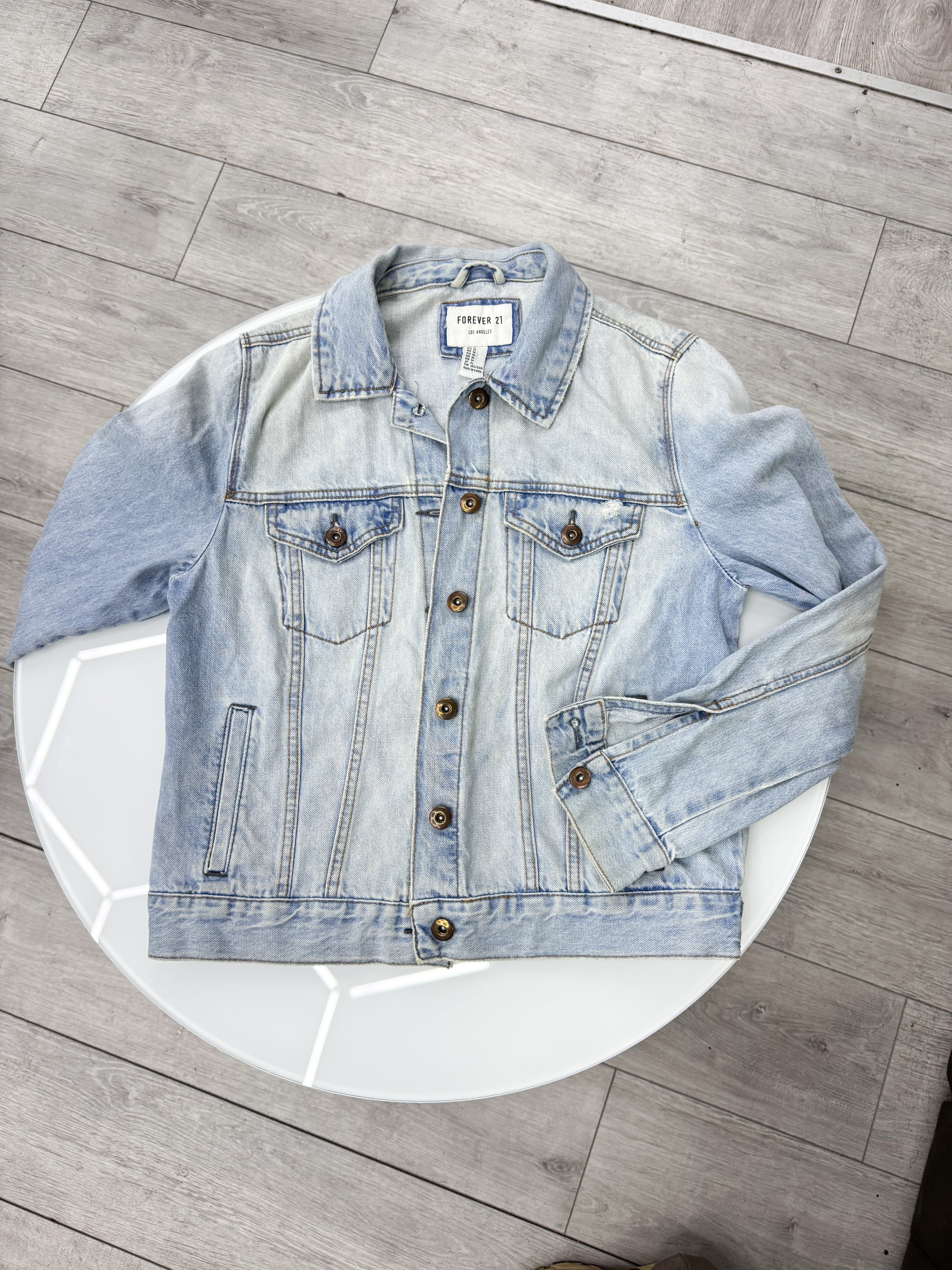 Chaqueta de jean Forever 21 talle M