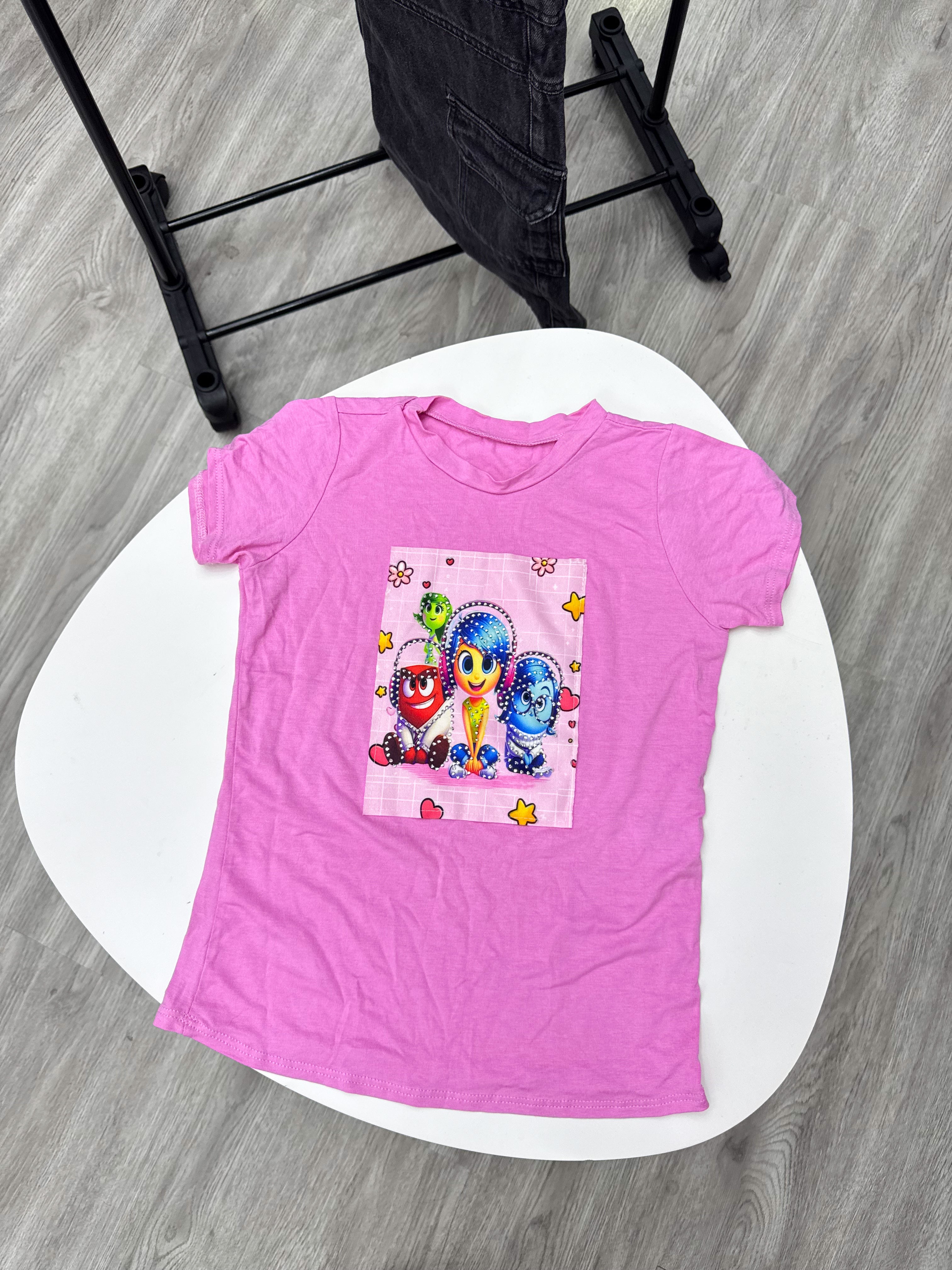 Remera intensamente rosada