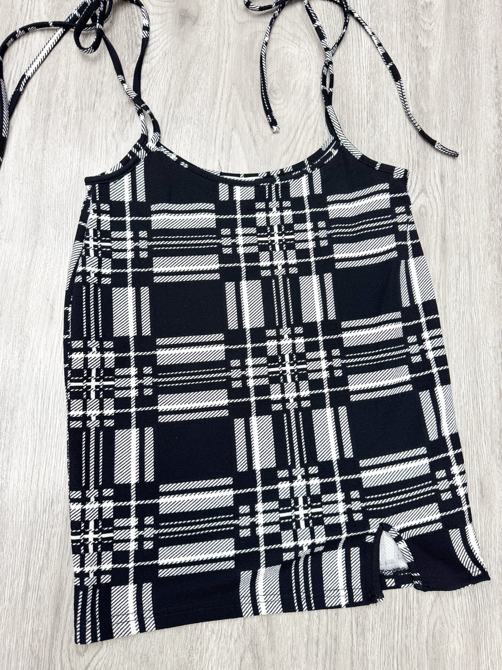 Vestido/enterito a cuadros