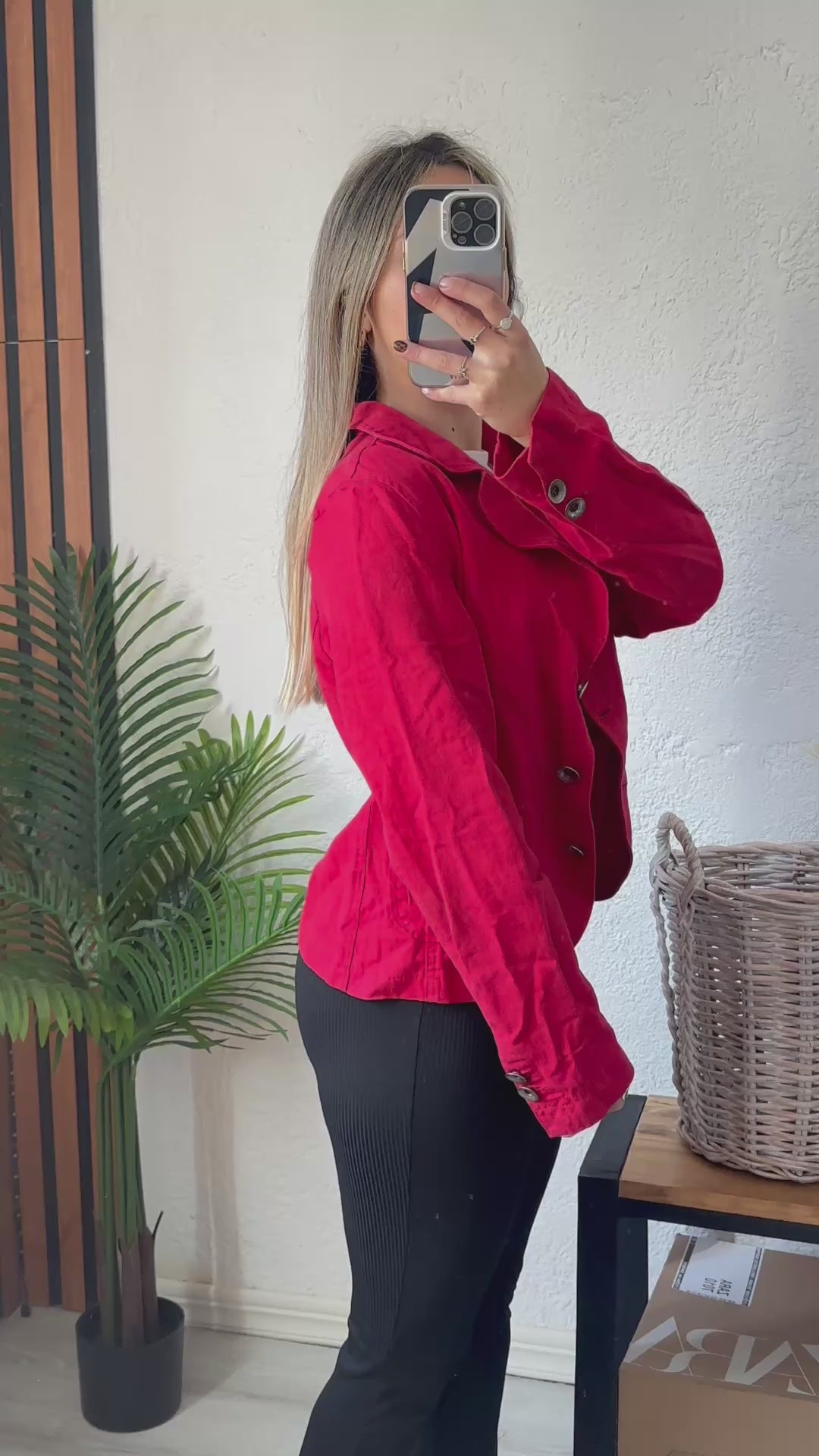 Blazer rojo