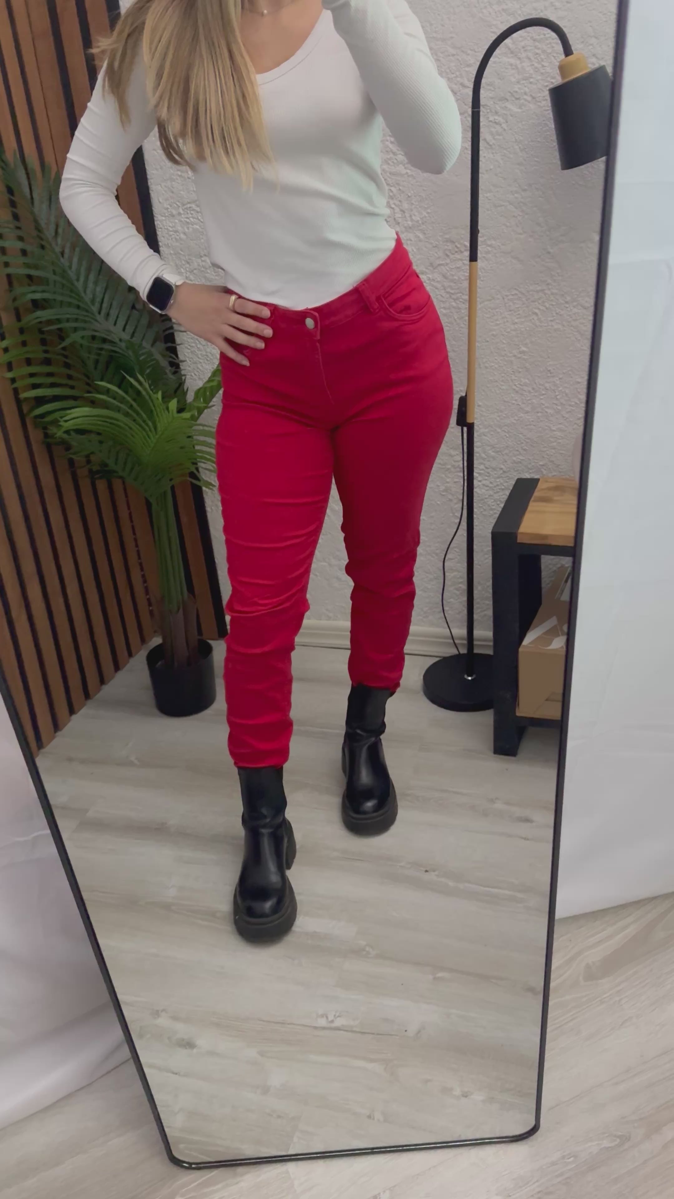 Pantalón rojo