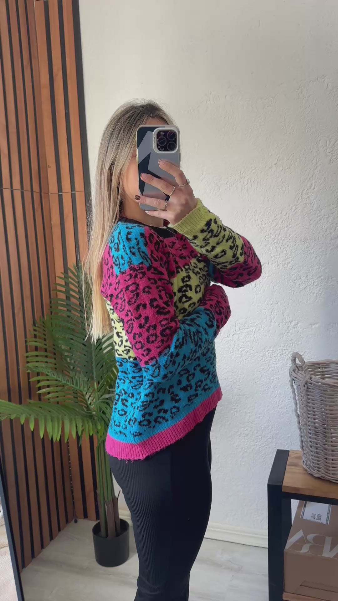 Buzo animal print talle S/M